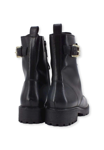 GEOX Hoara Stivaletto Anfibio Donna Black D26FTA00043C9999 - Sandrini Calzature e Abbigliamento