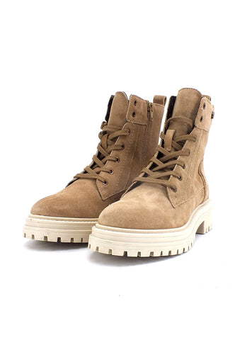 GEOX Iridea Stivaletto Anfibio Donna Beige Sand D16HRC00022C5004 - Sandrini Calzature e Abbigliamento
