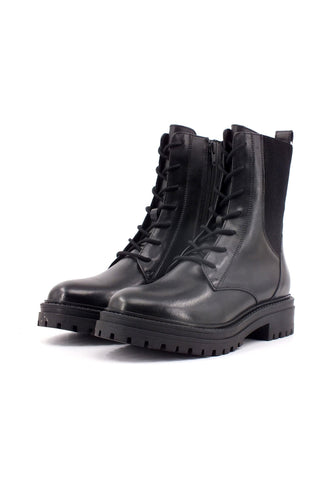 GEOX Iridea Stivaletto Anfibio Donna Black D36HRH043NHC9999 - Sandrini Calzature e Abbigliamento