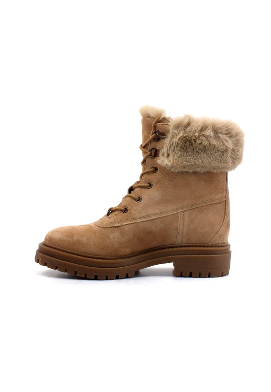 GEOX Iridea Stivaletto Anfibio Donna Toffee Beige D26HRT022BHCS65A - Sandrini Calzature e Abbigliamento