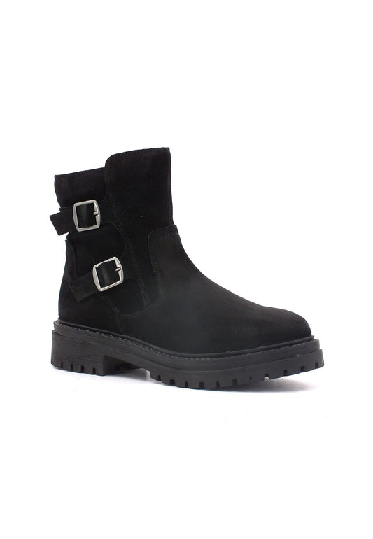 GEOX Iridea Stivaletto Polacco Pelo Donna Black D36HRI00023C9999 - Sandrini Calzature e Abbigliamento