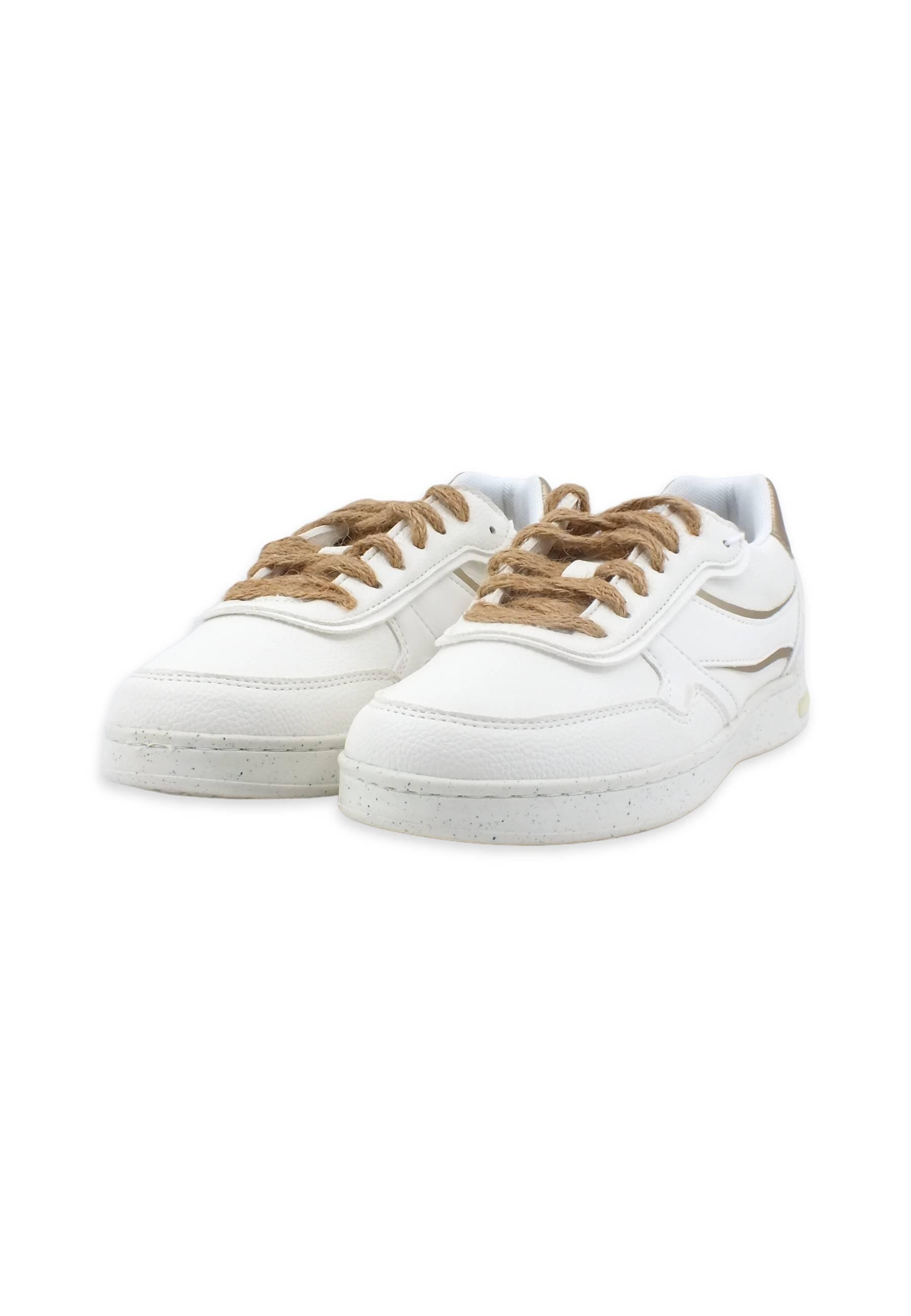 GEOX Jaysem Sneaker Donna White D261BG0BUBCC1000 - Sandrini Calzature e Abbigliamento