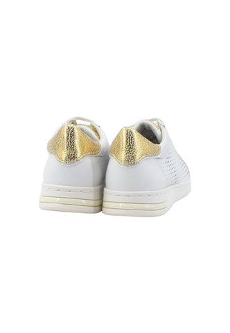 GEOX Jaysen Sneaker Donna White Gold D151BB085CFC0232 - Sandrini Calzature e Abbigliamento