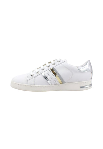 GEOX Jaysen Sneaker Donna White Silver D351BB085KYC0007 - Sandrini Calzature e Abbigliamento