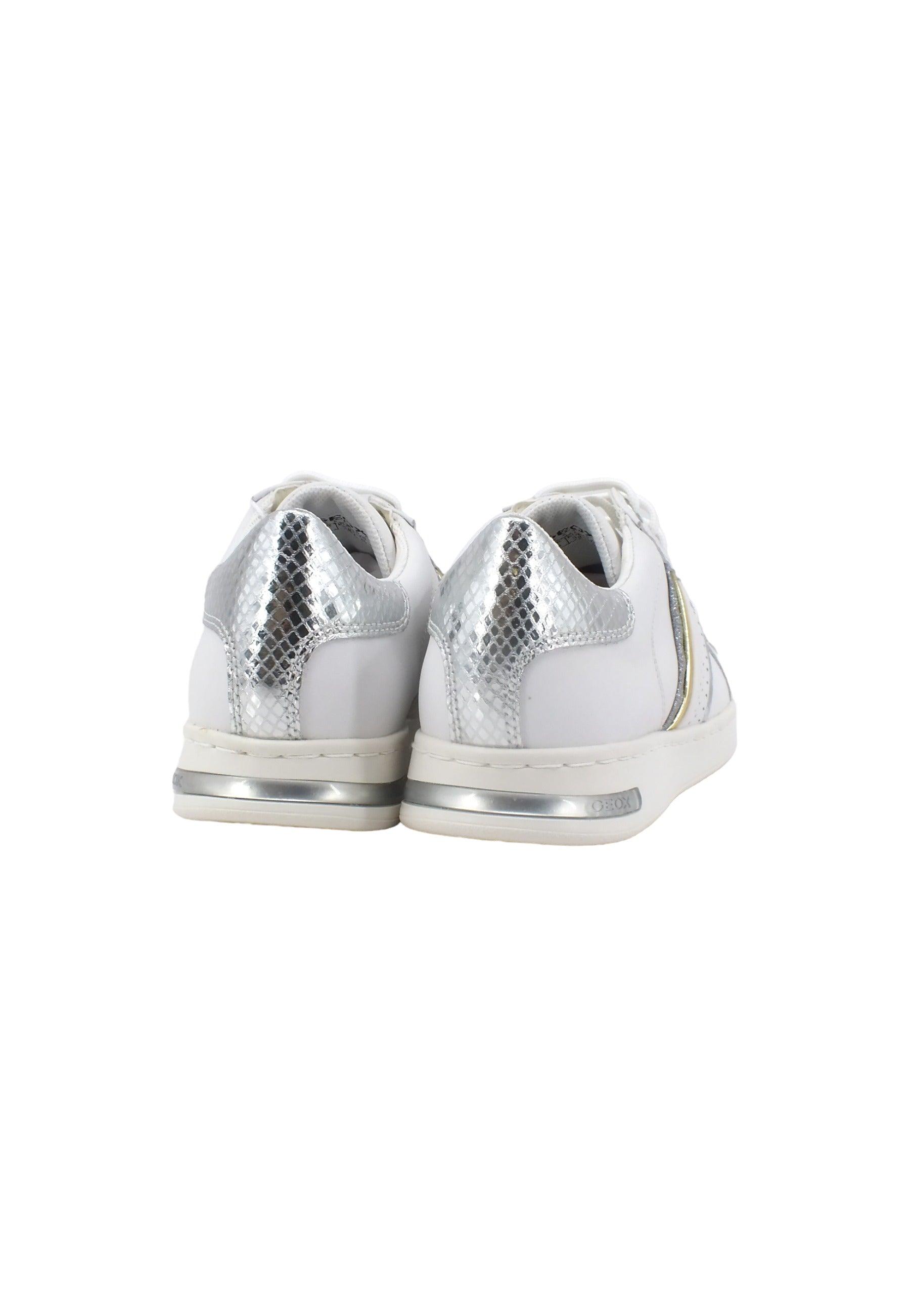 GEOX Jaysen Sneaker Donna White Silver D351BB085KYC0007 - Sandrini Calzature e Abbigliamento