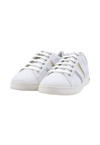 GEOX Jaysen Sneaker Donna White Silver D351BB085KYC0007 - Sandrini Calzature e Abbigliamento
