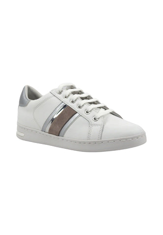 GEOX Jaysen Sneaker Donna White Silver D361BE085NFC0007 - Sandrini Calzature e Abbigliamento