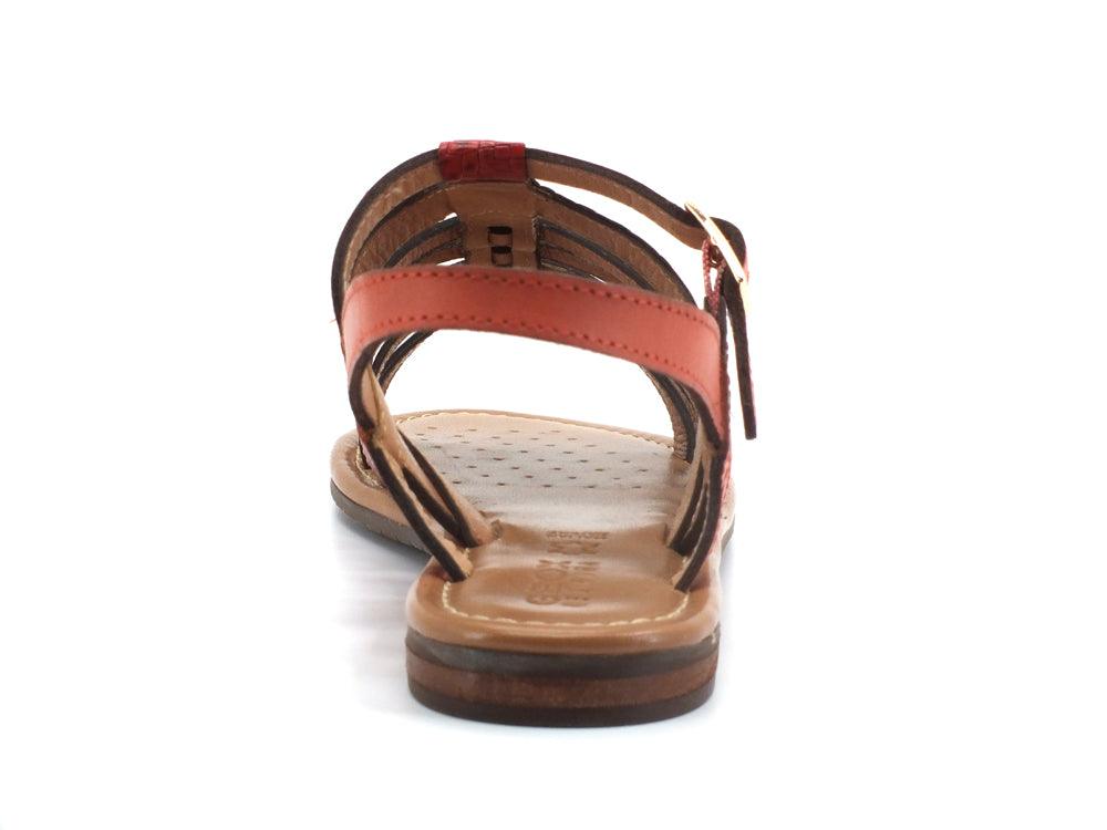 GEOX Sandalo Listini Pelle Sozy Rosa Corallo - Sandrini Calzature e Abbigliamento