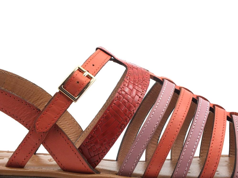 GEOX Sandalo Listini Pelle Sozy Rosa Corallo - Sandrini Calzature e Abbigliamento