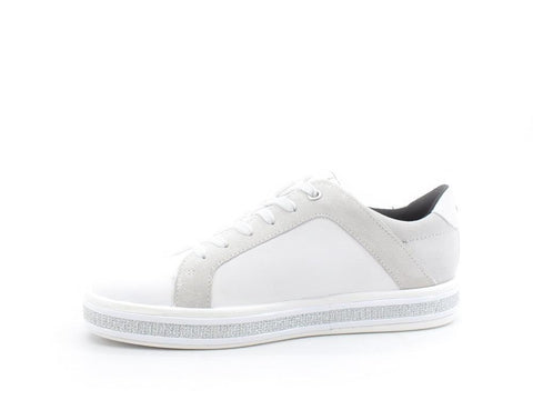 GEOX Sneaker Bande Borchie White Off D16FFC08522C1352 - Sandrini Calzature e Abbigliamento