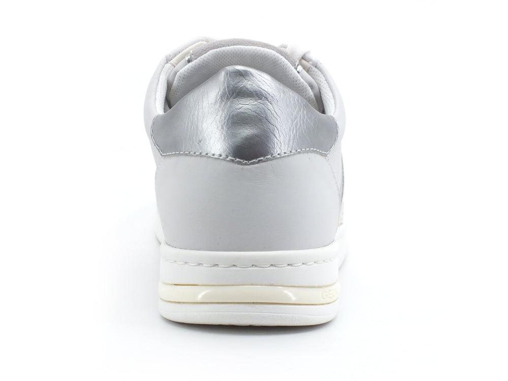 GEOX Sneaker Fascia Strass Bianco White Silver - Sandrini Calzature e Abbigliamento