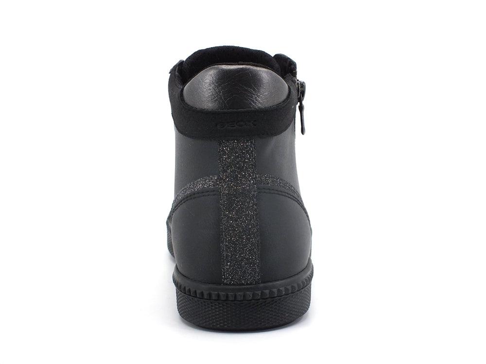 GEOX Sneaker Mid Zip Black D166HB000BCC9999 - Sandrini Calzature e Abbigliamento