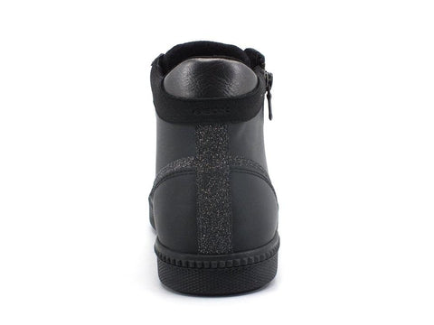 GEOX Sneaker Mid Zip Black D166HB000BCC9999 - Sandrini Calzature e Abbigliamento