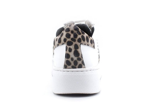 GEOX Sneaker Platform Leopard White D16QXE08507C1000 - Sandrini Calzature e Abbigliamento