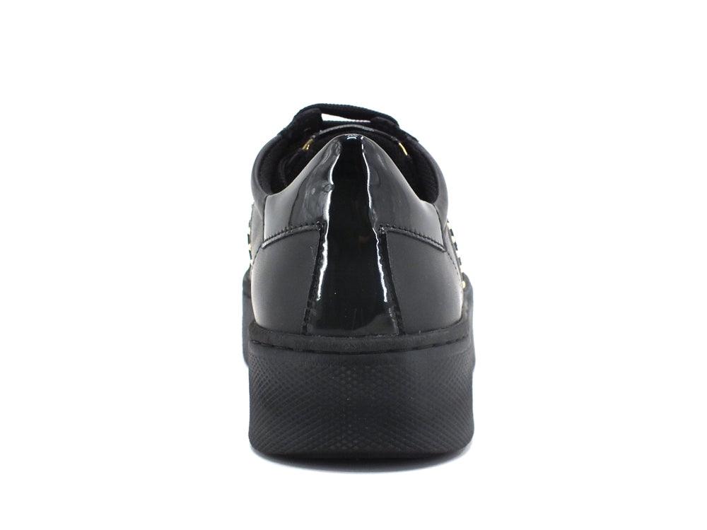 GEOX Sneaker Platform Suede Black D16QXE08502C9999 - Sandrini Calzature e Abbigliamento