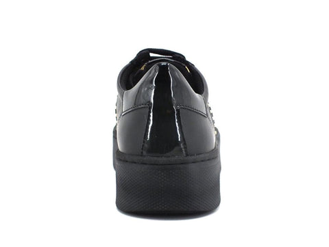 GEOX Sneaker Platform Suede Black D16QXE08502C9999 - Sandrini Calzature e Abbigliamento