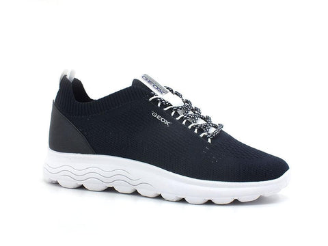 GEOX Sneaker Running Knitted Spherica Blu Navy - Sandrini Calzature e Abbigliamento