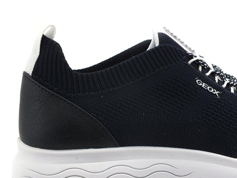 GEOX Sneaker Running Knitted Spherica Blu Navy - Sandrini Calzature e Abbigliamento