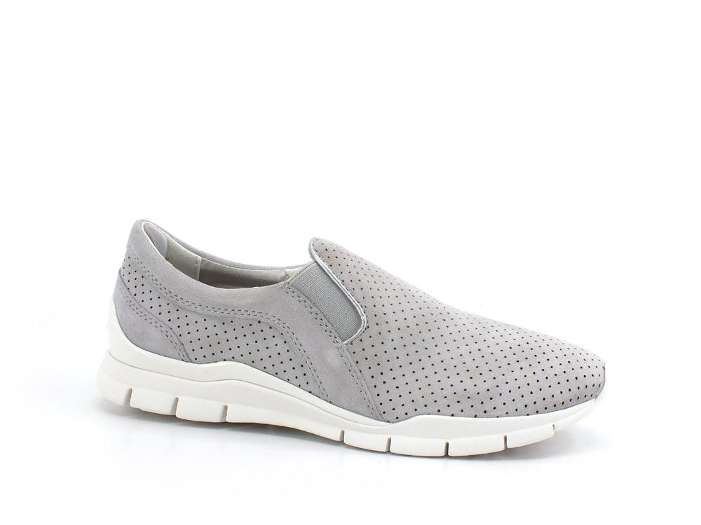 GEOX Sneaker Slip On Elastric Sukie Grigio - Sandrini Calzature e Abbigliamento