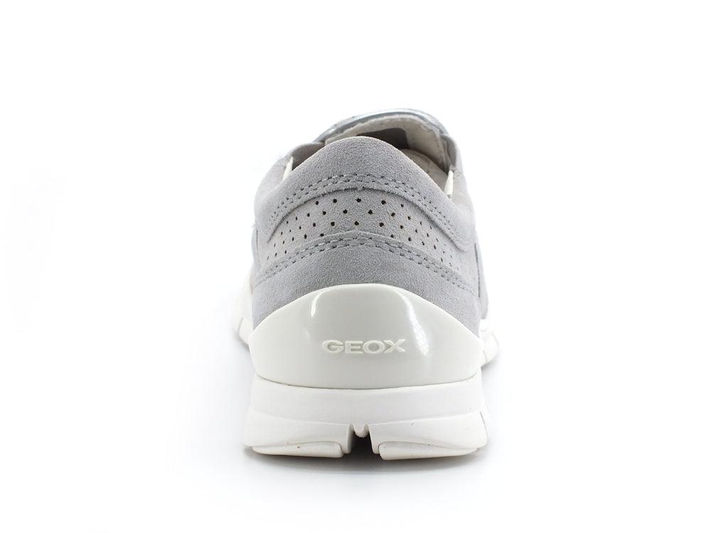 GEOX Sneaker Slip On Elastric Sukie Grigio - Sandrini Calzature e Abbigliamento
