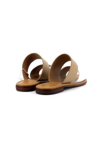 GEOX Sozy Ciabatta Donna Beige White D35LXF00043C0439 - Sandrini Calzature e Abbigliamento