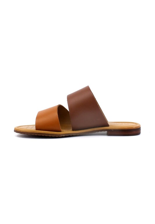 GEOX Sozy Ciabatta Donna Brown Mustard D35LXF00043C6498 - Sandrini Calzature e Abbigliamento