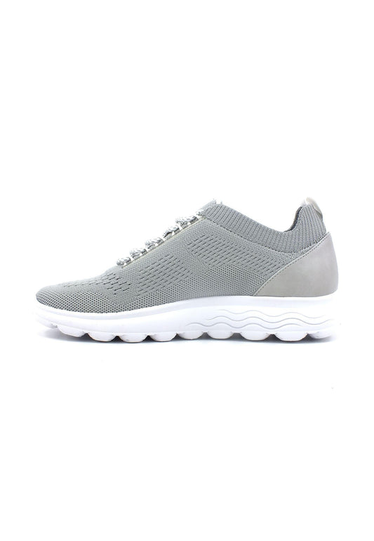 GEOX Spherica Sneaker Donna Light Grey D15NUA0006KC1010 - Sandrini Calzature e Abbigliamento