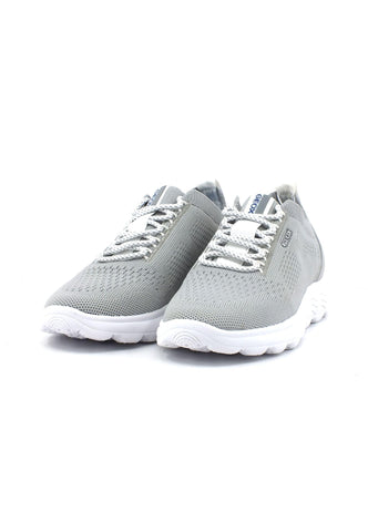 GEOX Spherica Sneaker Donna Light Grey D15NUA0006KC1010 - Sandrini Calzature e Abbigliamento