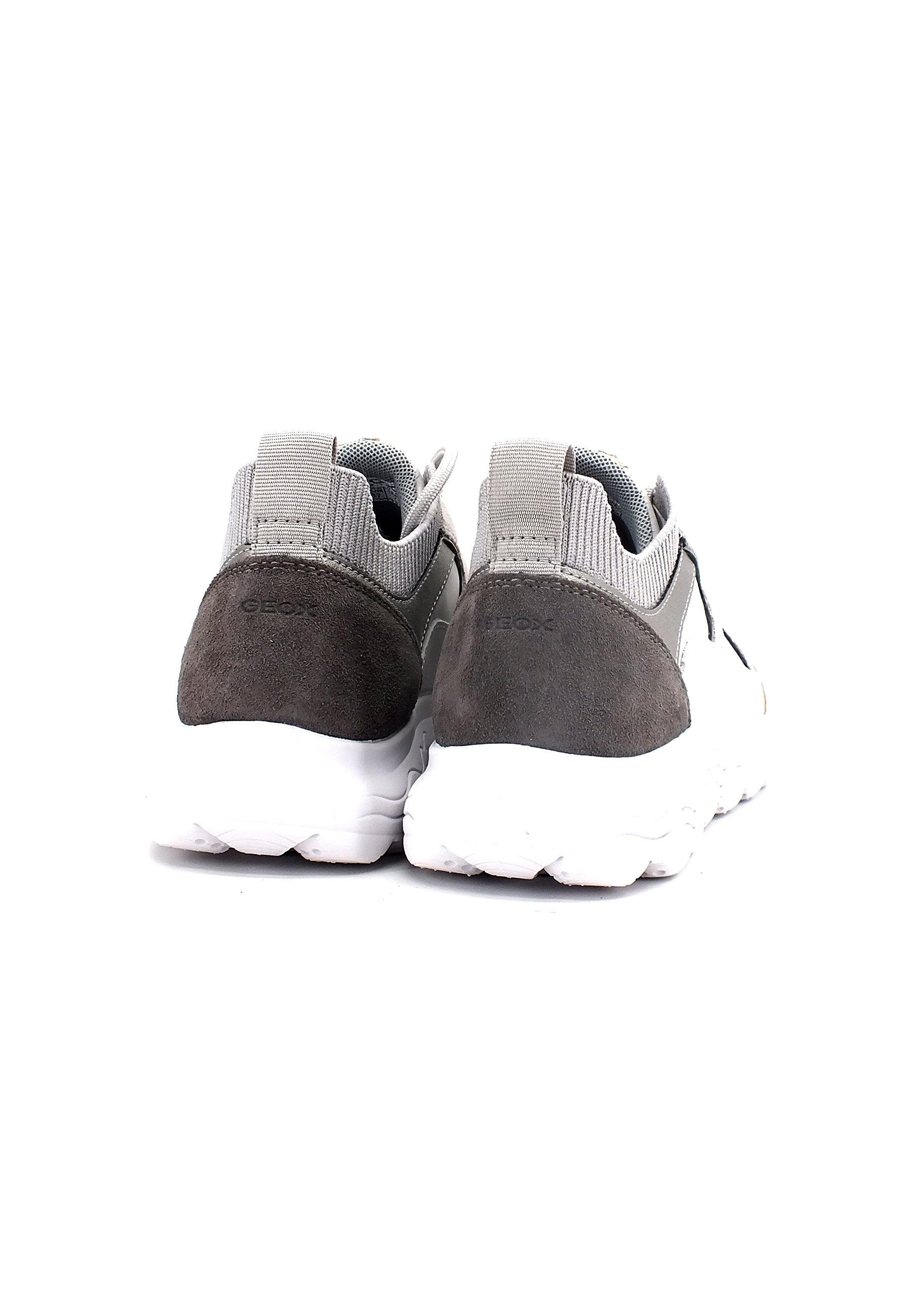 GEOX Spherica Sneaker Donna White Light Grey D26NUC08522C1236 - Sandrini Calzature e Abbigliamento