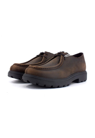 GEOX Spherica Sneaker Vela Uomo Coffee U36FRC000FFC6009 - Sandrini Calzature e Abbigliamento