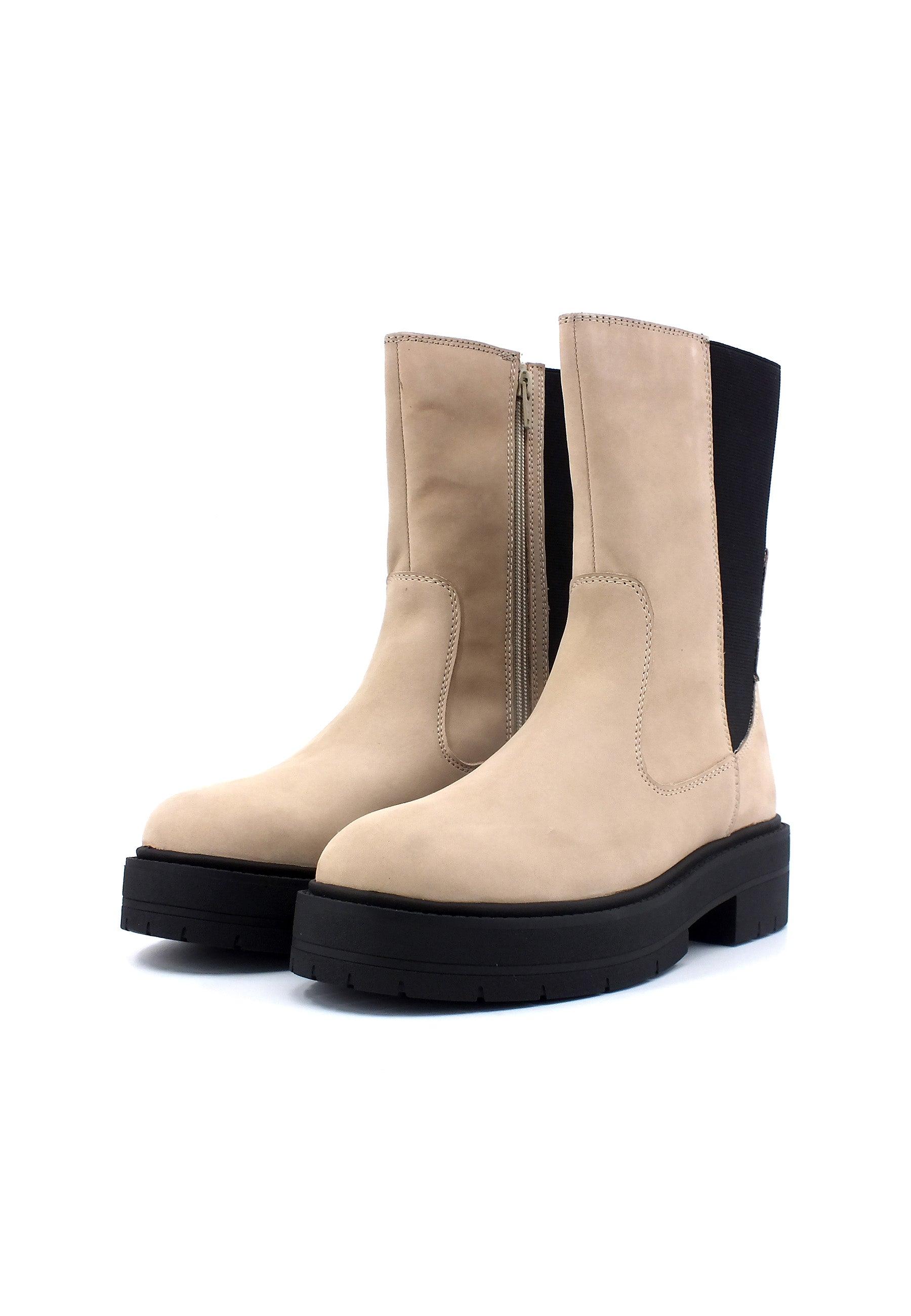 GEOX Spherica Stivaletto Polacco Hi Donna Sand D36VDK000CLC5004 - Sandrini Calzature e Abbigliamento