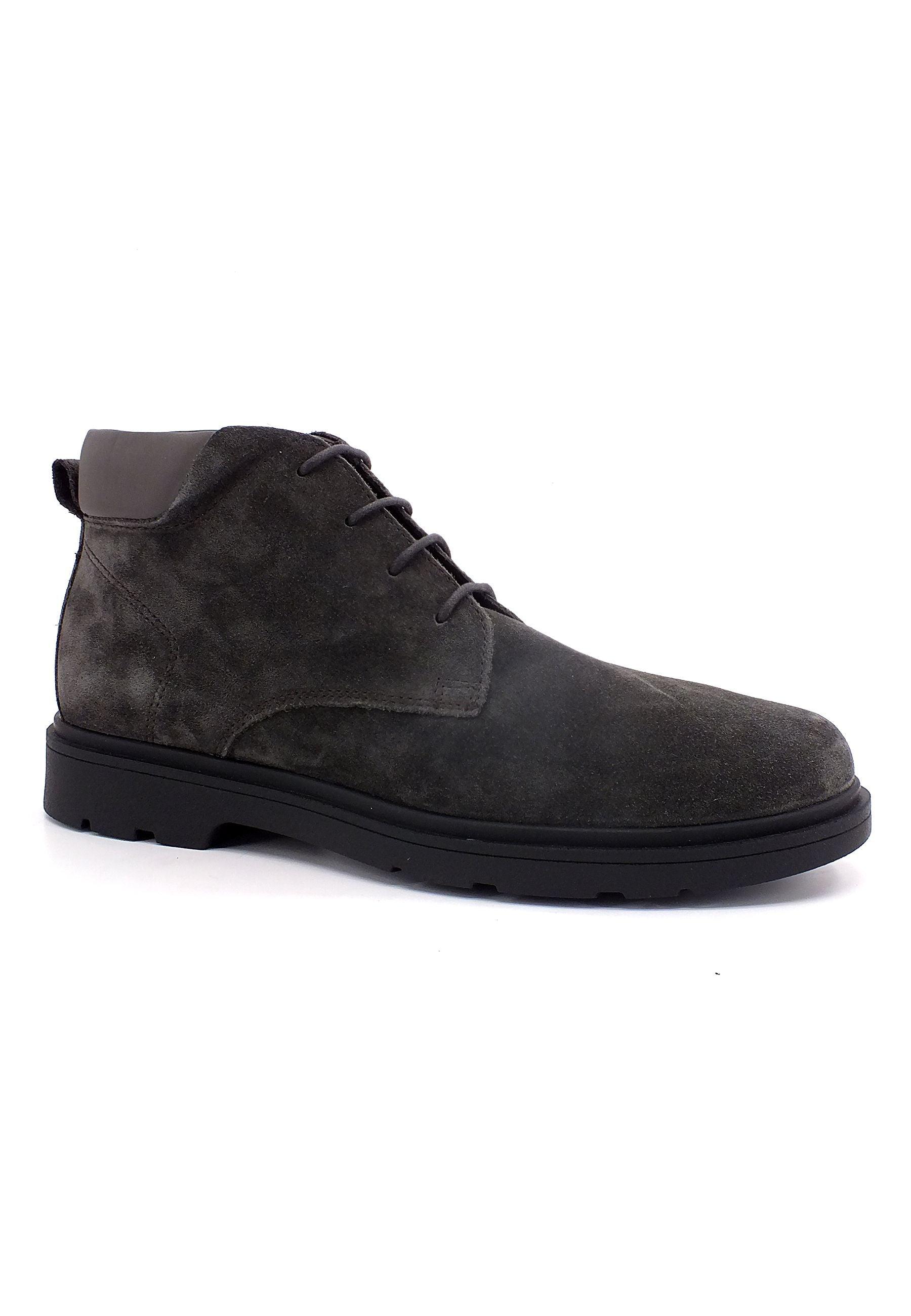 GEOX Spherica Stivaletto Stile Clark Uomo Grey U26D1A00023C1006 - Sandrini Calzature e Abbigliamento