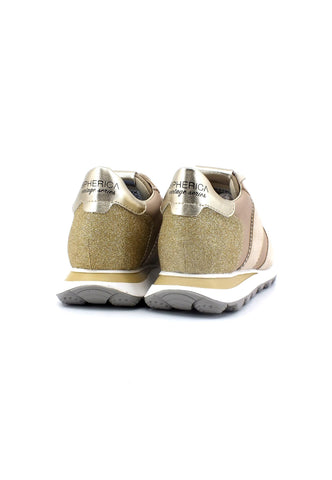GEOX Spherica V Series Sneaker Donna Taupe Gold D26F4A022FUCH62L - Sandrini Calzature e Abbigliamento
