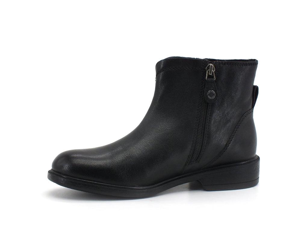 GEOX Stivaletto Pelle Black - Sandrini Calzature e Abbigliamento