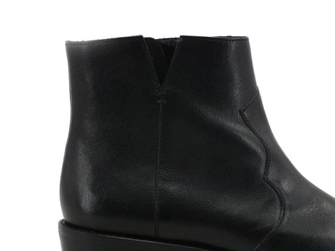 GEOX Stivaletto Texano Pelle Black D16QBC000LMC9999 - Sandrini Calzature e Abbigliamento