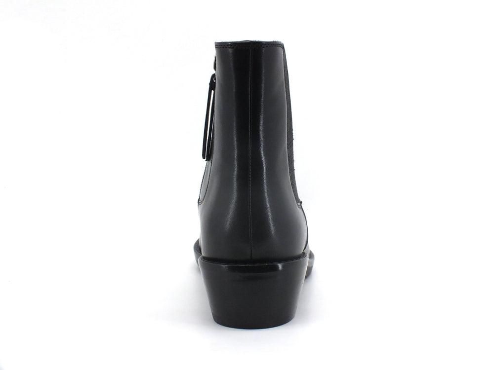 GEOX Stivaletto Tronchetto Pelle Black D16QBB00043C9999 - Sandrini Calzature e Abbigliamento