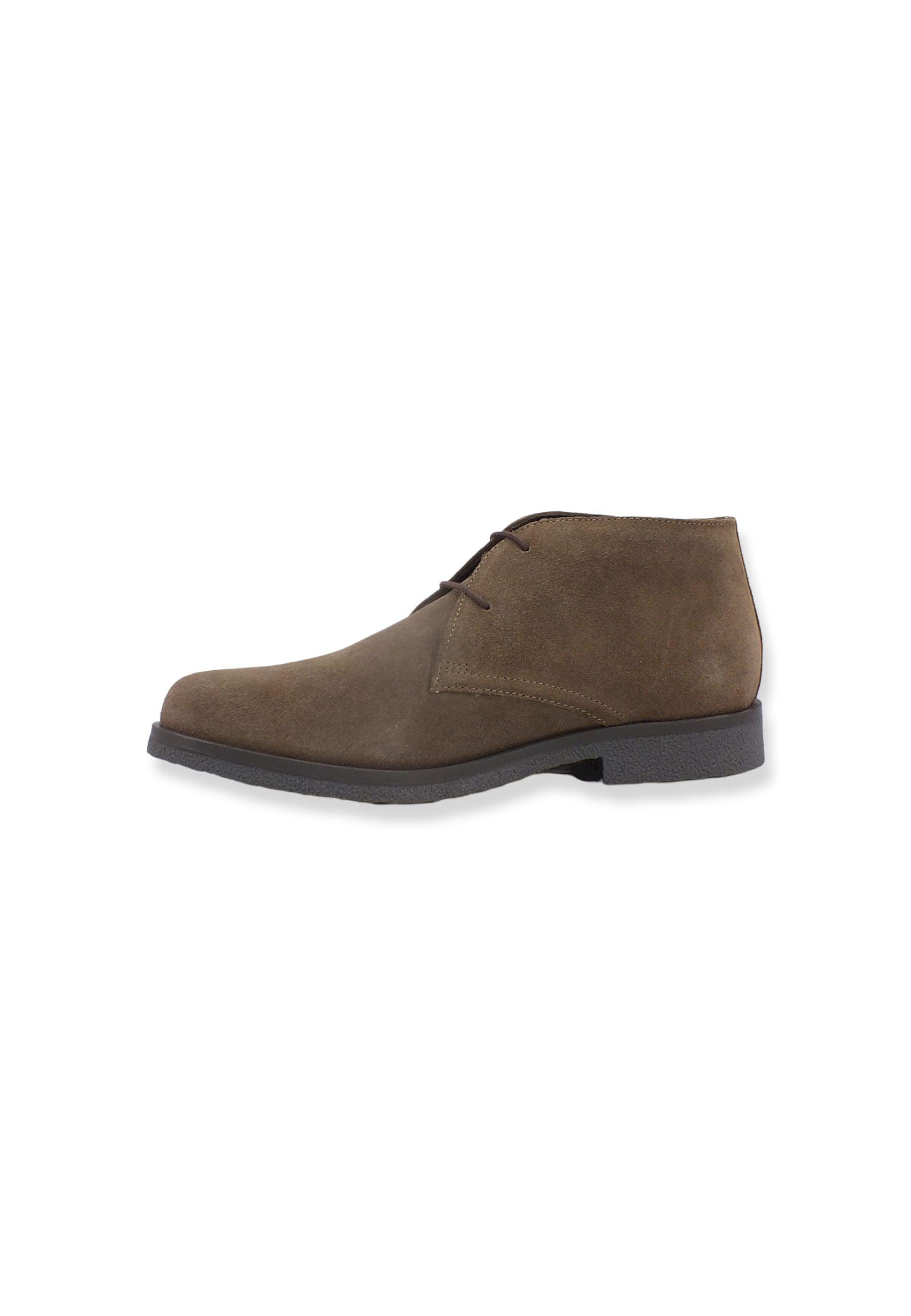 GEOX Stringata Stile Clark Uomo Marrone Chocolate U0458A00022C6005 - Sandrini Calzature e Abbigliamento