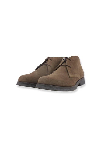 GEOX Stringata Stile Clark Uomo Marrone Chocolate U0458A00022C6005 - Sandrini Calzature e Abbigliamento