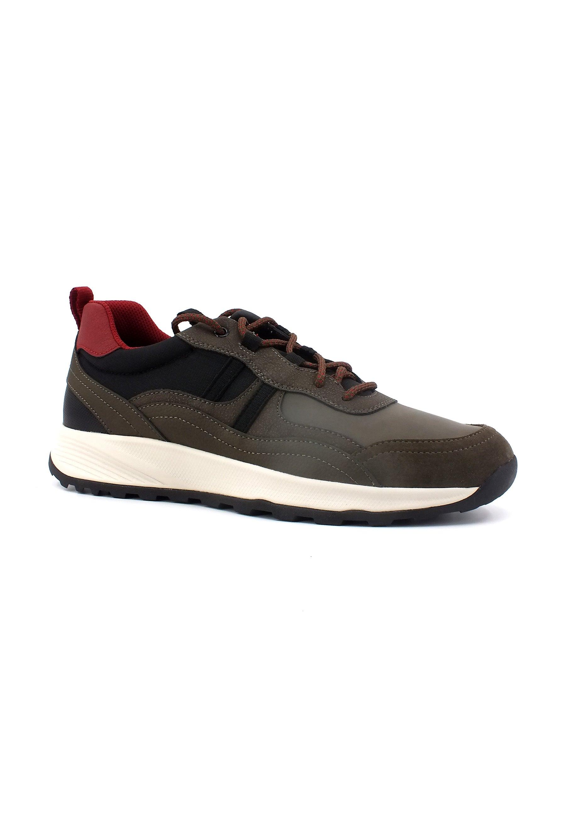 GEOX Terrestre Sneaker Trekking Uomo Military Black U36EYA0BU11C0498 - Sandrini Calzature e Abbigliamento