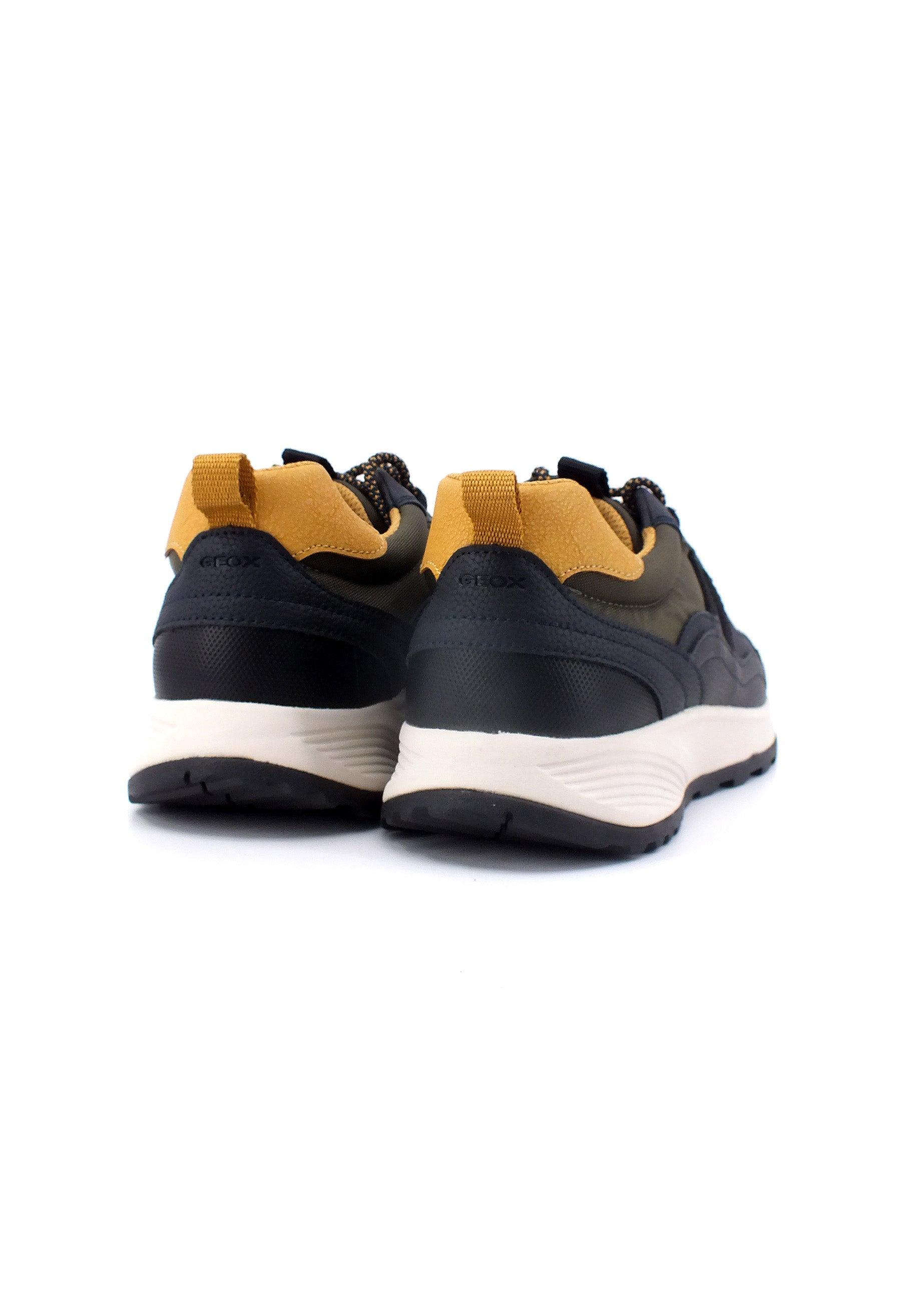 GEOX Terrestre Sneaker Trekking Uomo Navy Militare U36EYA0BU11CF4A3 - Sandrini Calzature e Abbigliamento