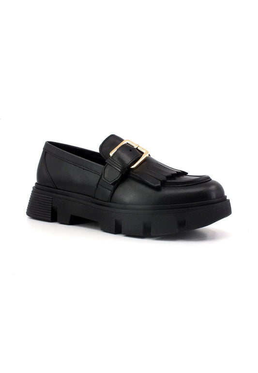 GEOX Vilde Mocassino Donna Black D36UAC00085C9999 - Sandrini Calzature e Abbigliamento