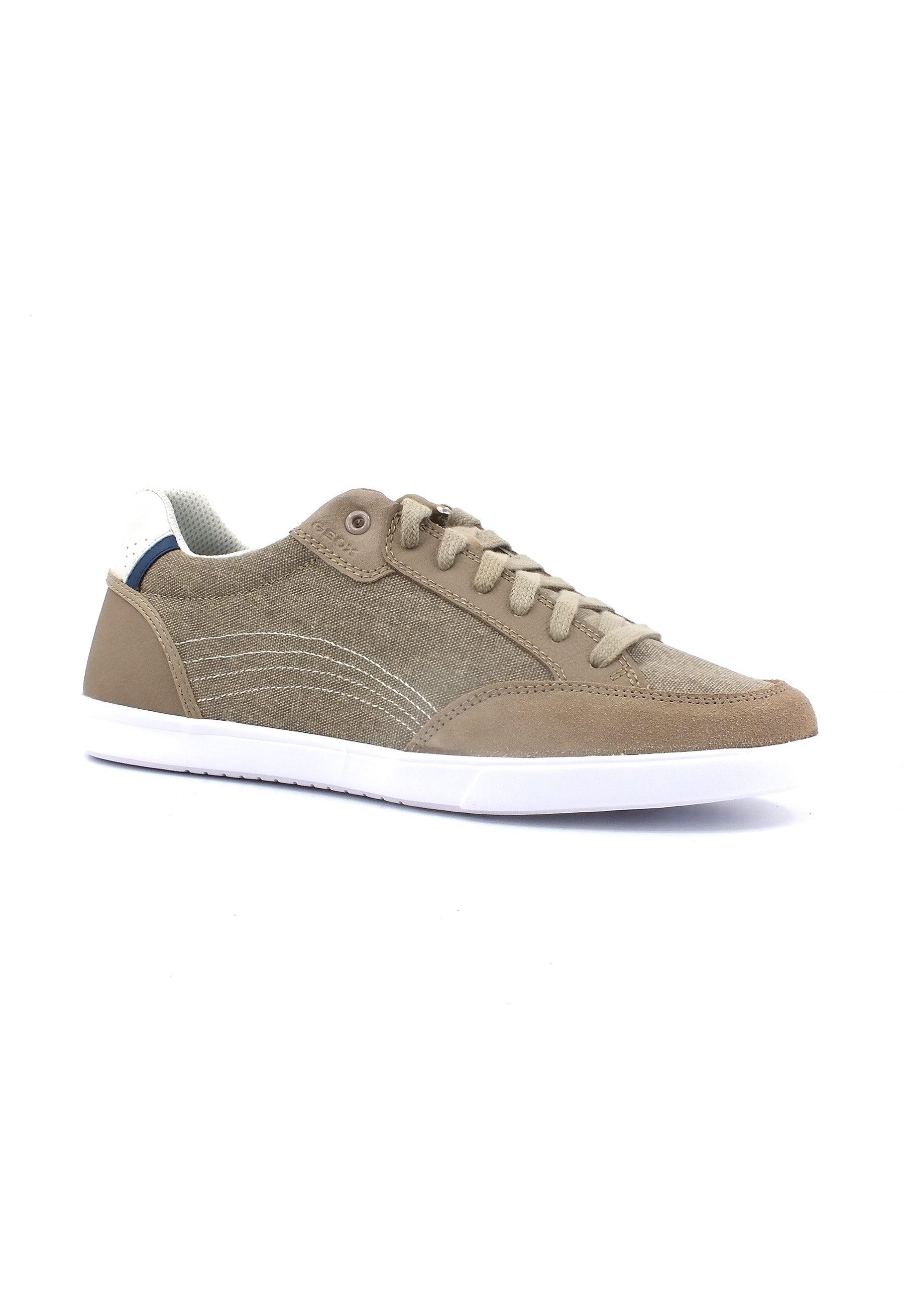 GEOX Walee Sneaker Uomo Light Taupe U352CA010EKC6738 - Sandrini Calzature e Abbigliamento