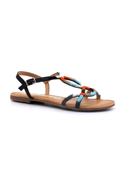 GIOSEPPO Dracy Sandalo Donna Multicolor Fantasia 68778 - Sandrini Calzature e Abbigliamento