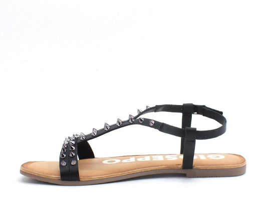 GIOSEPPO Garland Sandalo Borchie Black 58588 - Sandrini Calzature e Abbigliamento