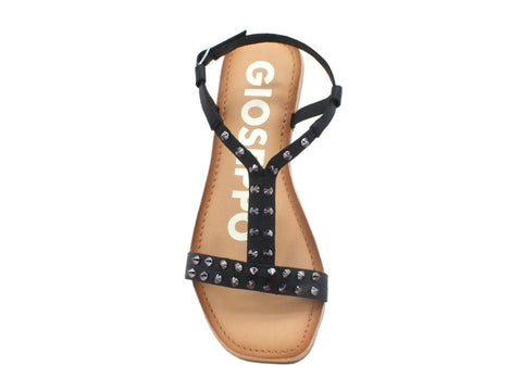GIOSEPPO Garland Sandalo Borchie Black 58588 - Sandrini Calzature e Abbigliamento