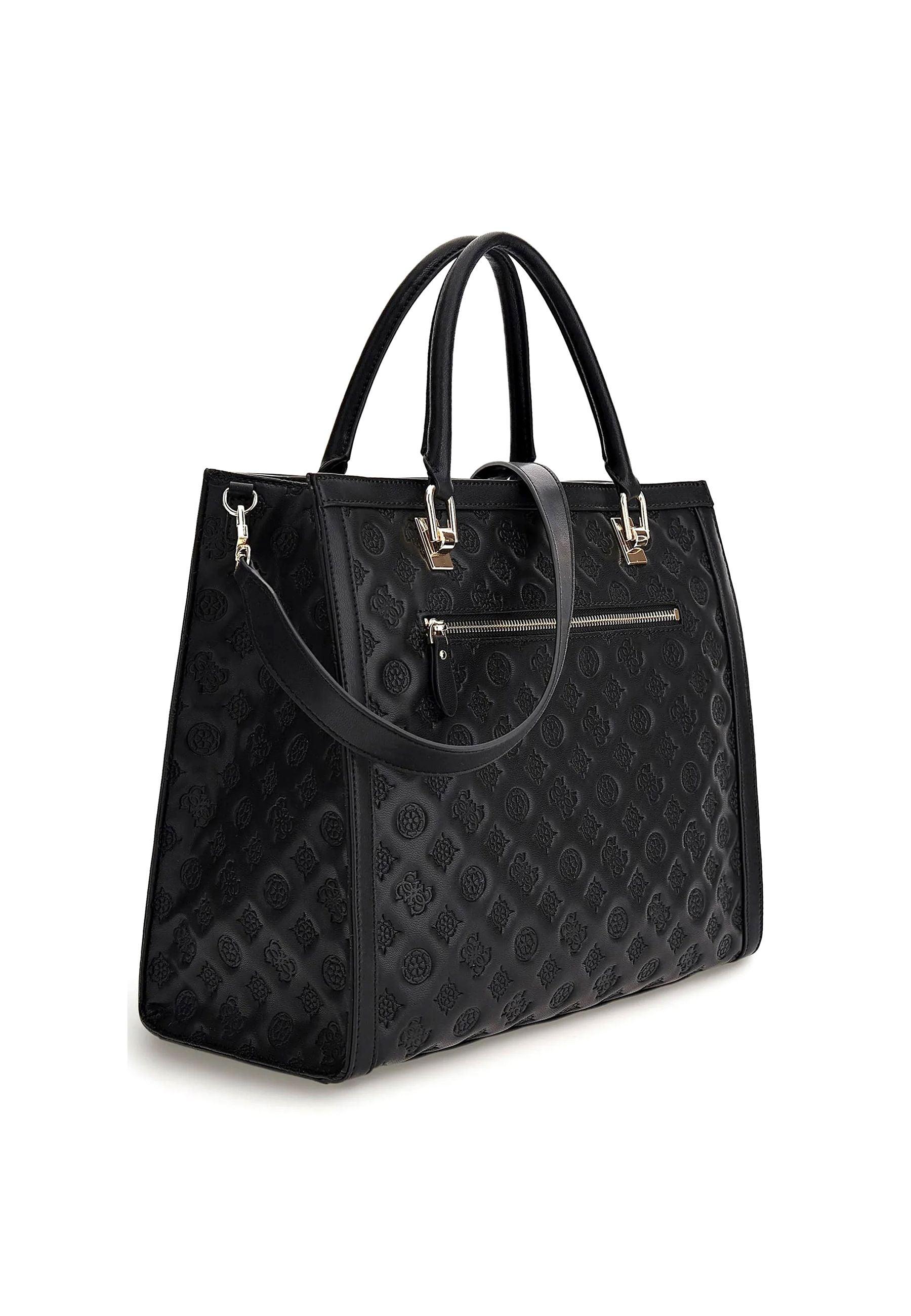 GUESS Abey Borsa Tote Loghi Black PD855823 - Sandrini Calzature e Abbigliamento