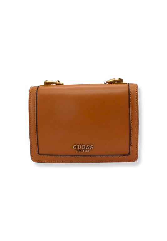 GUESS Abey Crossbody Borsa Tracolla Donna Marrone Cognac VB855821 - Sandrini Calzature e Abbigliamento