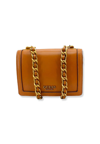 GUESS Abey Crossbody Borsa Tracolla Donna Marrone Cognac VB855821 - Sandrini Calzature e Abbigliamento