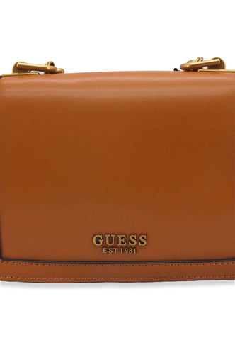 GUESS Abey Crossbody Borsa Tracolla Donna Marrone Cognac VB855821 - Sandrini Calzature e Abbigliamento