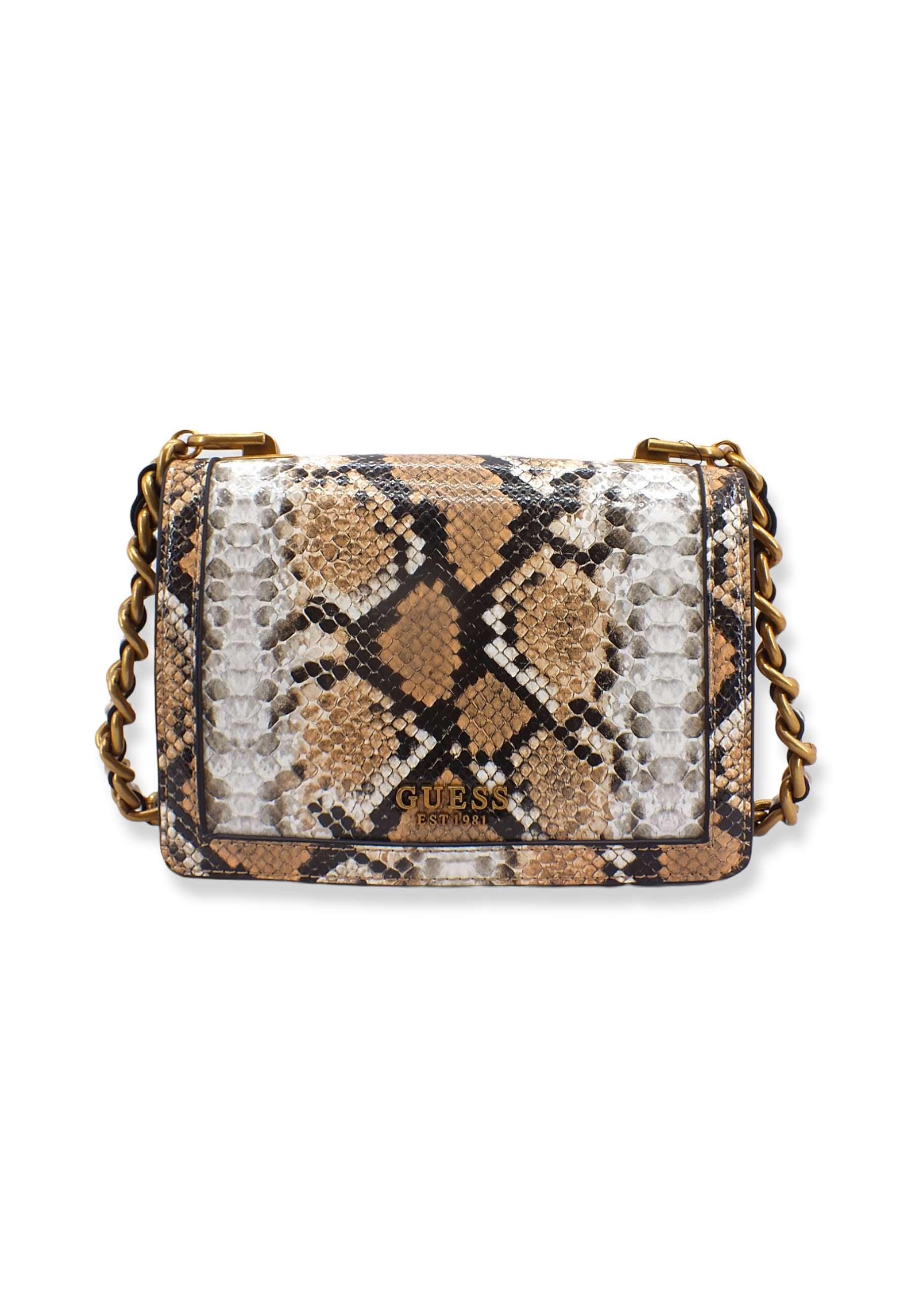 GUESS Abey Crossbody Borsa Tracolla Donna Natural Python KB855821 - Sandrini Calzature e Abbigliamento